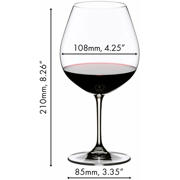 thumbnail: Riedel Rode Wijnglazen Vinum - Pinot Noir - 700 ml - 2 stuks