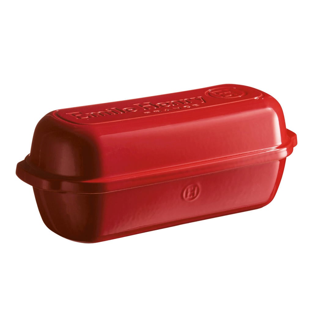Emile Henry Broodbakvorm voor Groot Brood Grand Cru - 39 x 16 x 15 cm / 2.3 liter