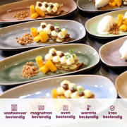 thumbnail: Cosy & Trendy Gebaksbordjes / Tapas Bordjes Streetfood ø 13 cm - 10 Stuks