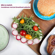 thumbnail: Cosy & Trendy Gebaksbordjes / Tapas Bordjes Streetfood ø 13 cm - 10 Stuks