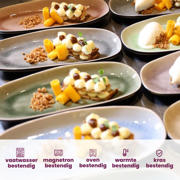 thumbnail: Cosy & Trendy Gebaksbordjes / Tapas Bordjes Streetfood ø 13 cm - 10 Stuks