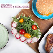 thumbnail: Cosy & Trendy Gebaksbordjes / Tapas Bordjes Streetfood ø 13 cm - 10 Stuks