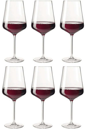 Rode Wijnglazen - Puccini - 750 ml - 6 stuks