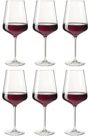 Rode Wijnglazen - Puccini - 750 ml - 6 stuks