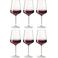 Leonardo Rode Wijnglazen - Puccini - 750 ml - 6 stuks