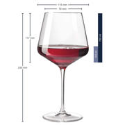 thumbnail: Leonardo Rode Wijnglazen / Gin Tonic Glazen - Puccini - 730 ml - 6 stuks
