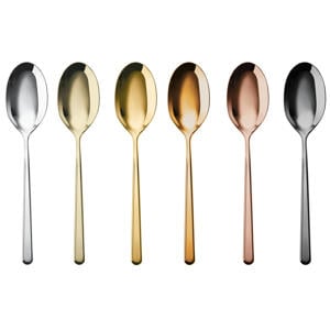 koffielepels Linear mix & play 6-delig