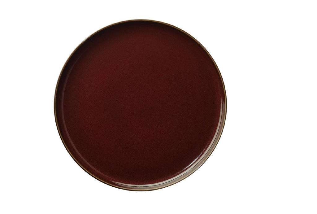 ASA Selection dinerbord Kolibri Rusty Red (Ø26.5 cm), Rood