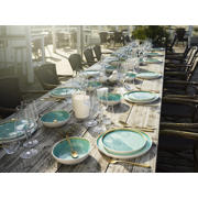 thumbnail: Cosy & Trendy Serviesset Laguna Azzurro 24-delig / 6 personen - 6 dinerborden, 6 bekers, 6 ontbijtborden en 6 schaaltjes