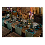 thumbnail: Cosy & Trendy Serviesset Quintana Blue 18-delig / 6 personen - 6 dinerborden, 6 diepe borden en 6 ontbijtborden