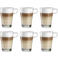 Leonardo Latte Macchiato Glazen Senso - Stapelbaar - 350 ml - 6 stuks