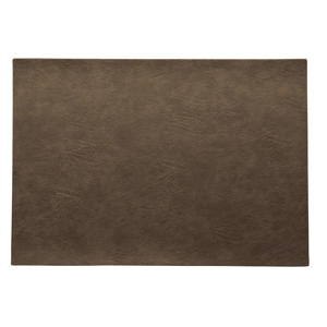 Placemat - Vegan Leather - Nougat - 46 x 33 cm