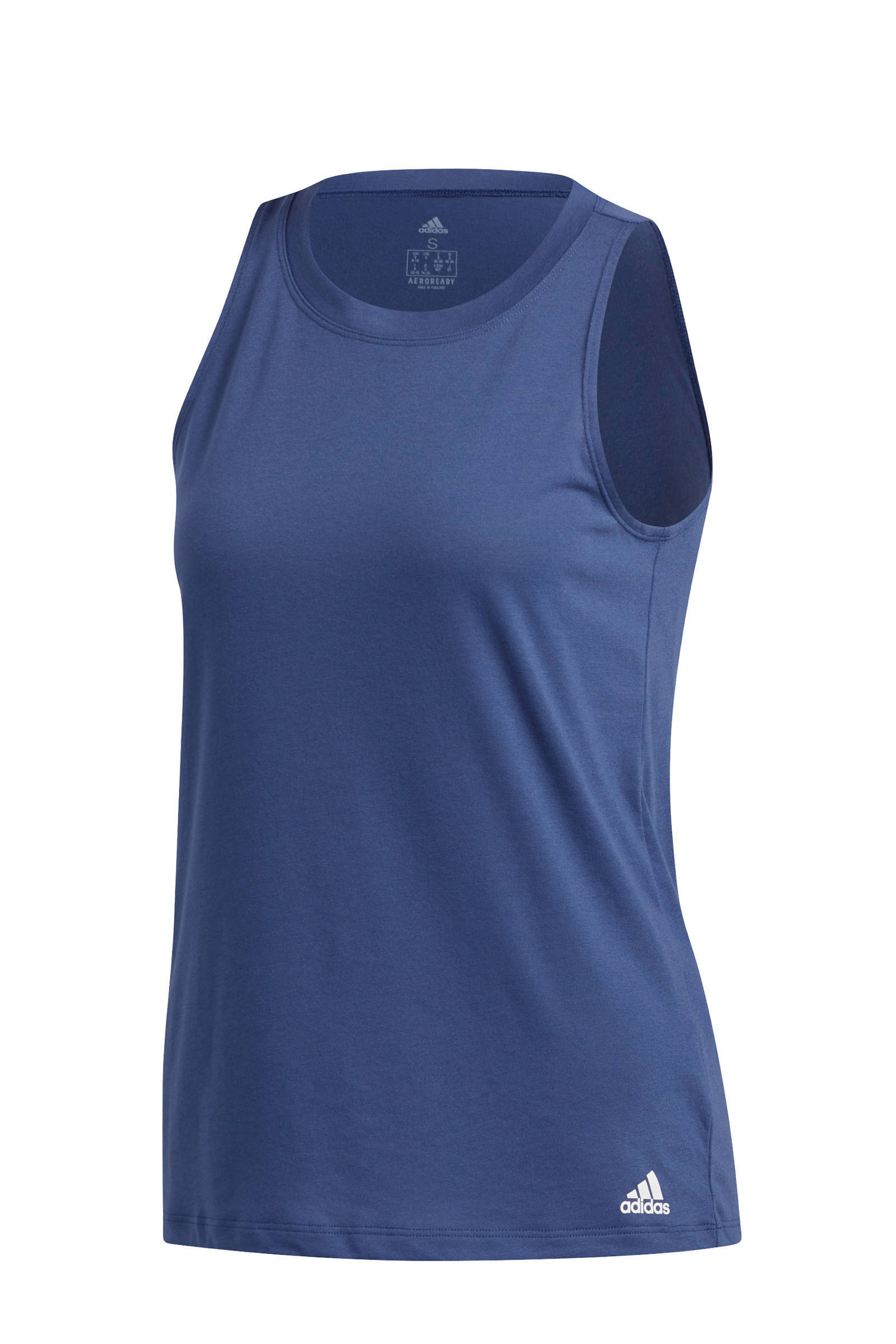 adidas Performance sporttop blauw | wehkamp