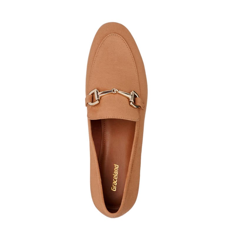 Graceland loafers camel wehkamp