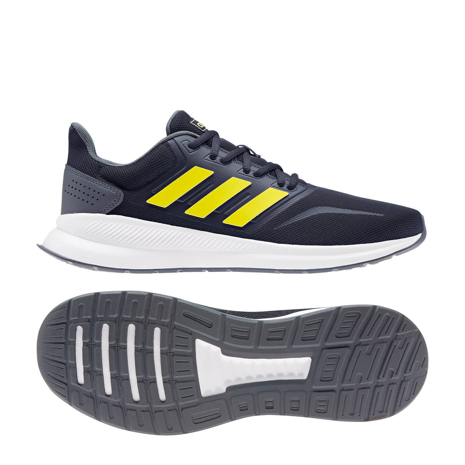 adidas Performance Runfalcon hardloopschoenen donkerblauw adidas Performance Runfalcon hardloopschoenen donkerblauw