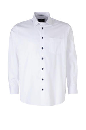 regular fit overhemd wit