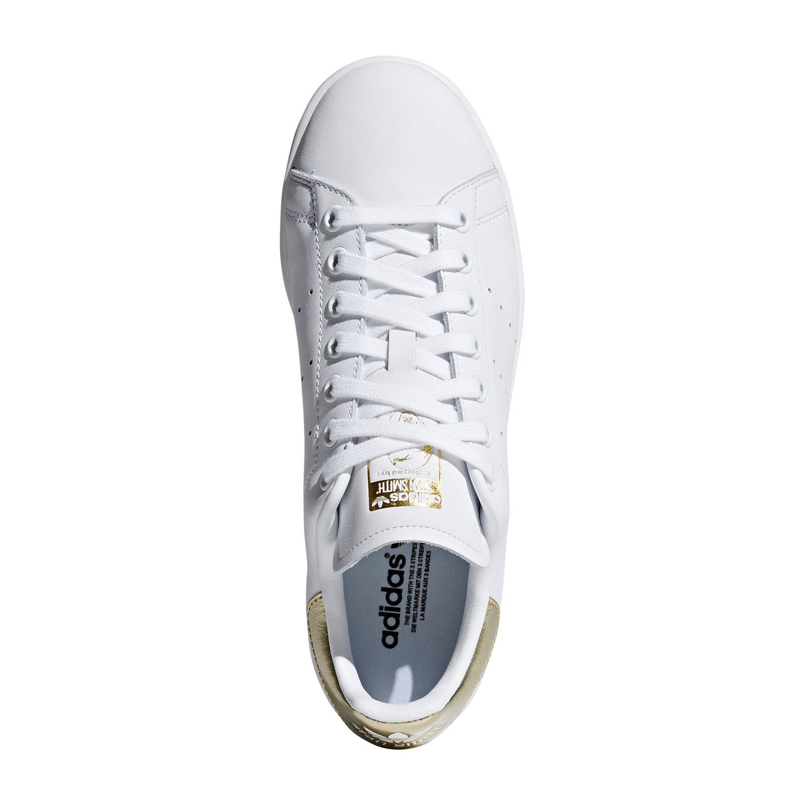 stan smith wit goud