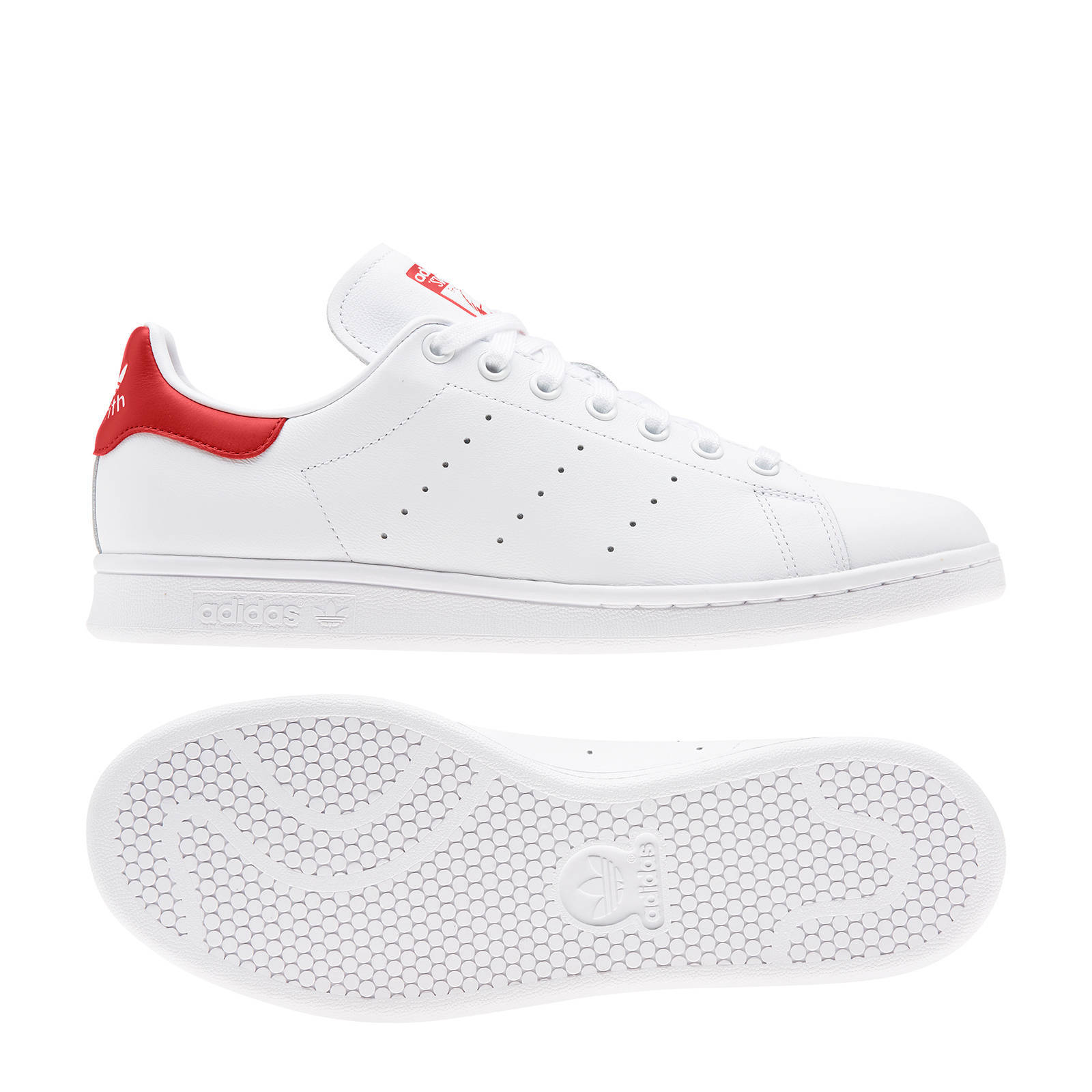 Stan Smith sneakers wit/rood
