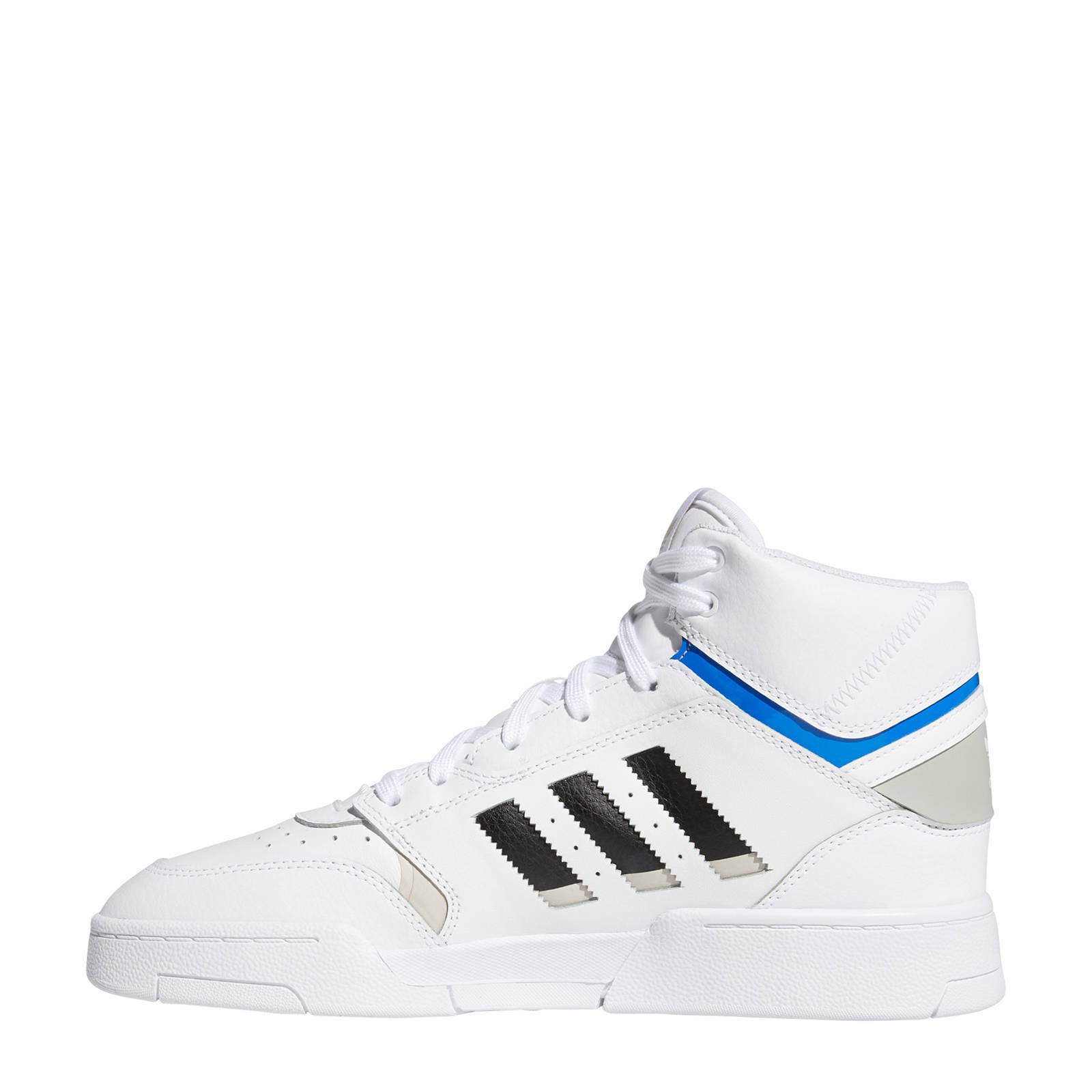 adidas Originals Drop Step leren sneakers grijsblauwwit adidas Originals Drop Step leren sneakers grijsblauwwit
