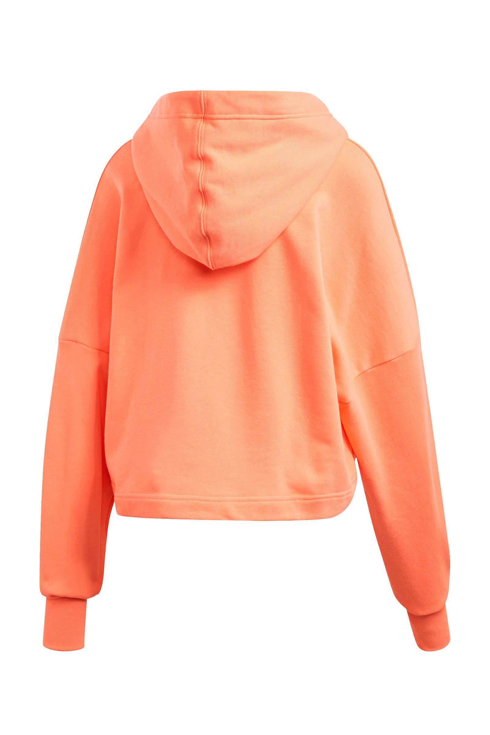 adidas Originals cropped hoodie oranje | wehkamp adidas Originals cropped hoodie oranje | wehkamp