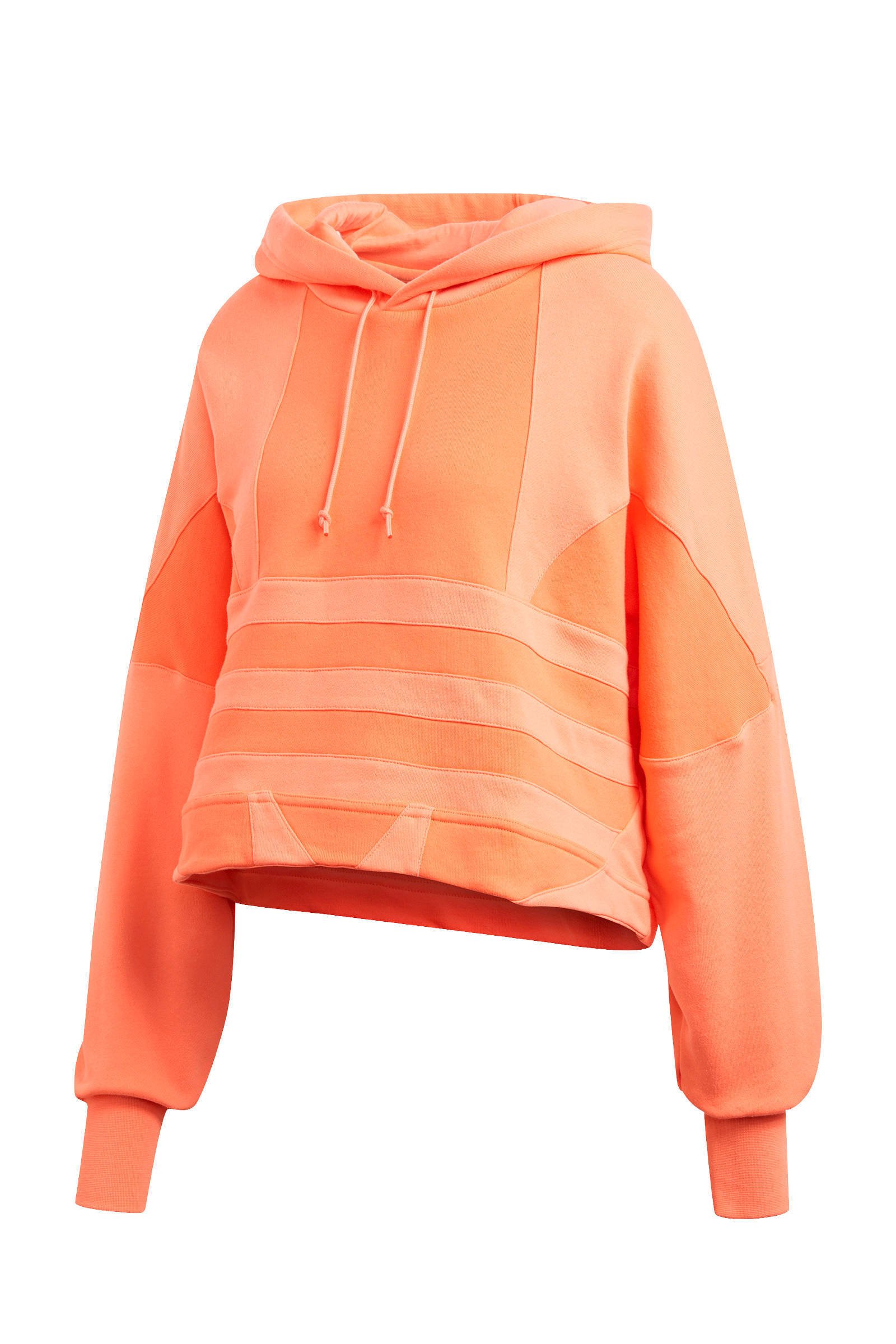 adidas Originals cropped hoodie oranje | wehkamp adidas Originals cropped hoodie oranje | wehkamp