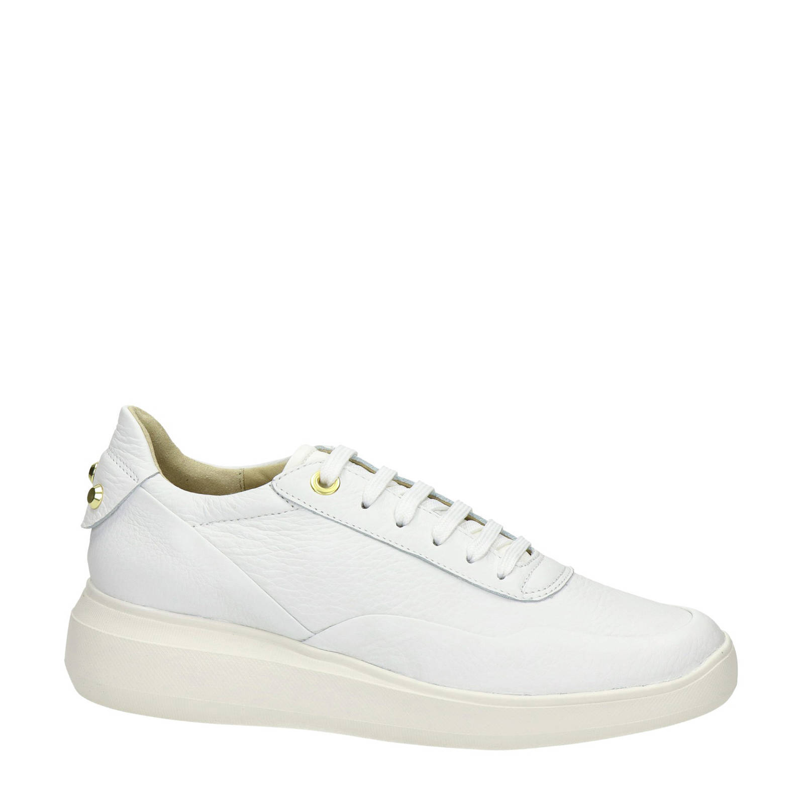 Geox leren sneakers wit | wehkamp