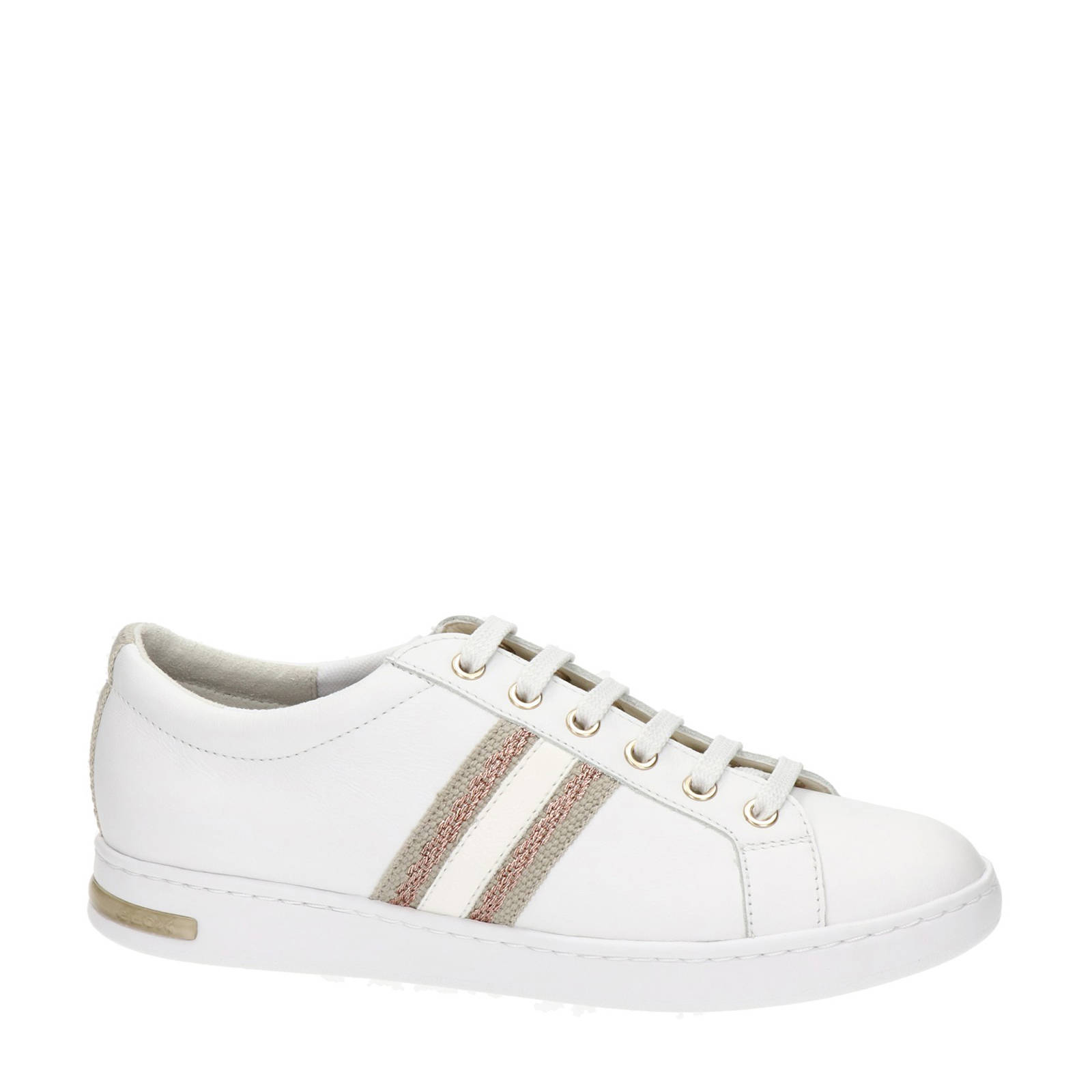Geox Jaysen leren sneakers wit | wehkamp