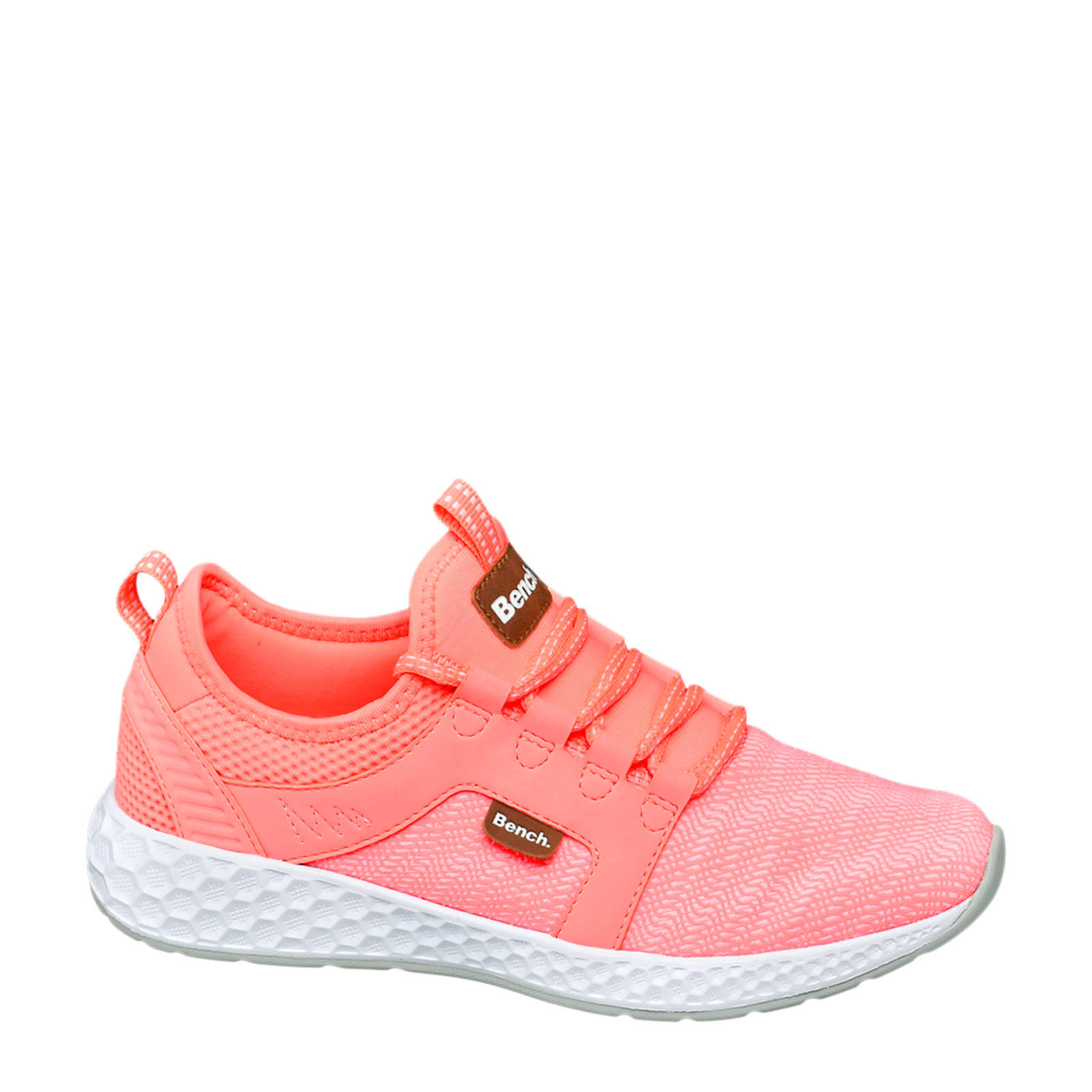 Bench Dames Neon roze sneaker - Schoenen.nl