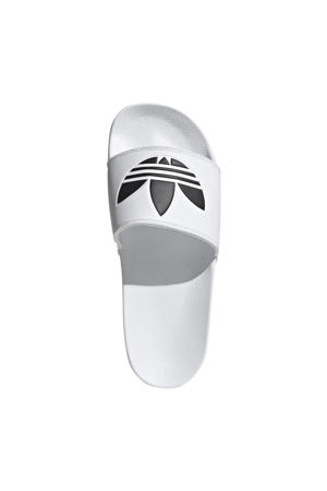 Adilette Lite badslippers wit/zwart