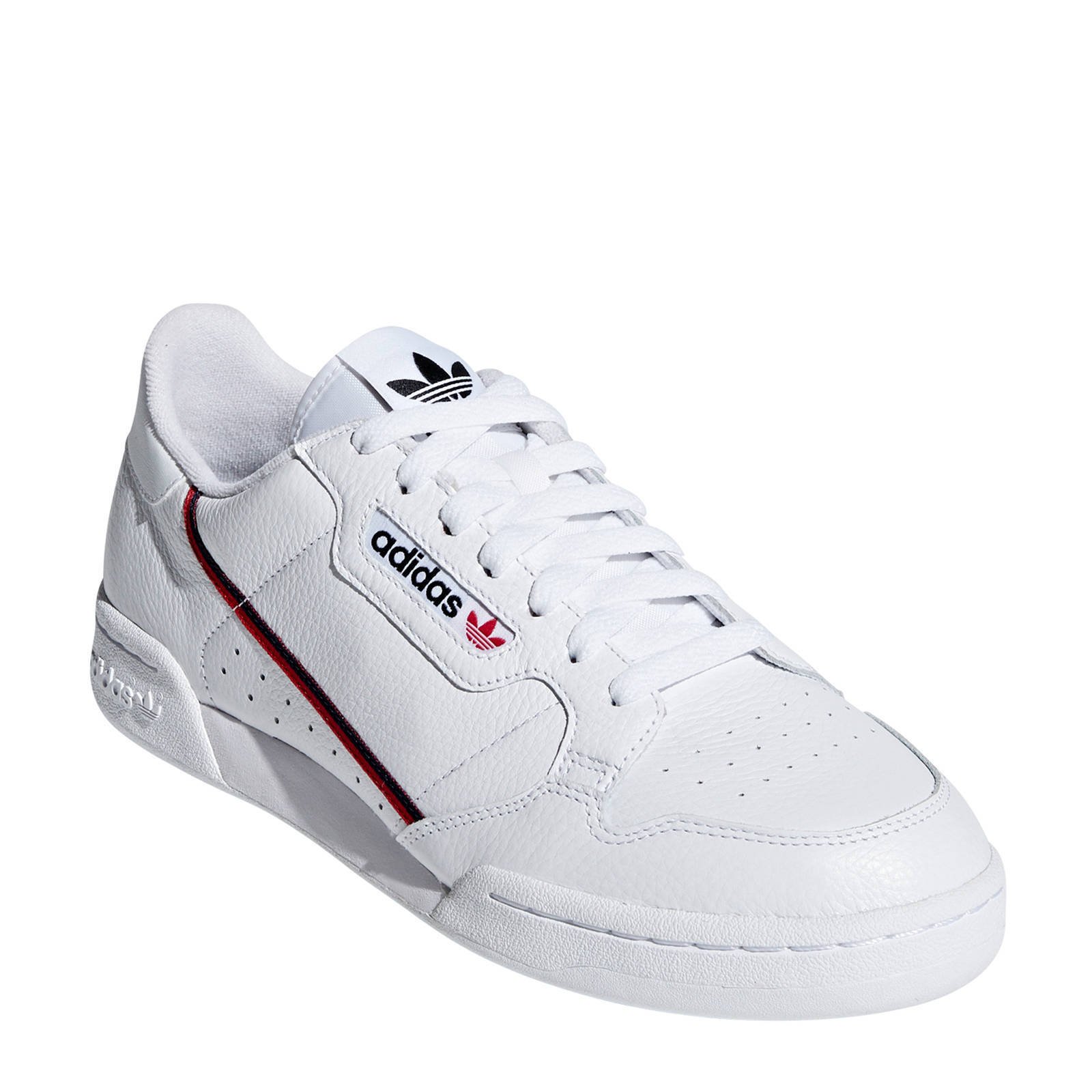 adidas Originals Continental 80 sneakers wit/donkerblauw | wehkamp