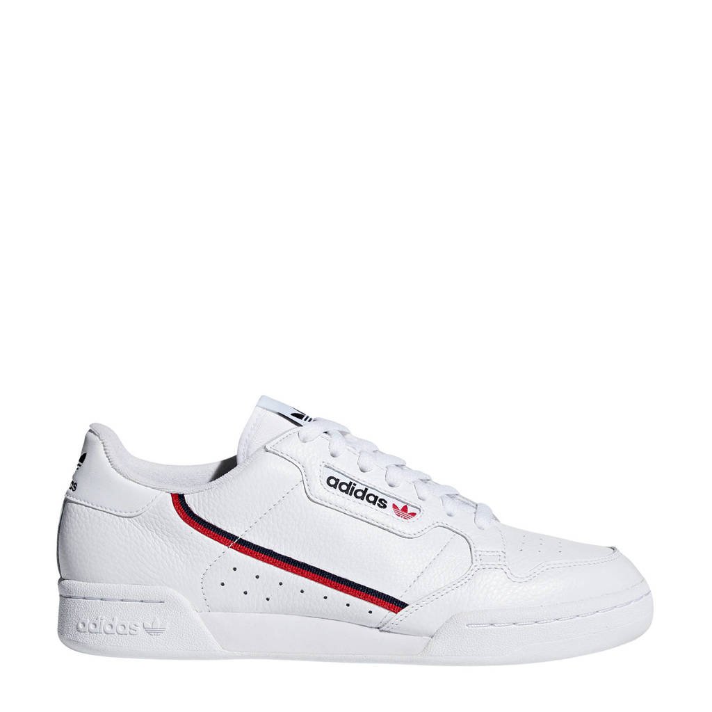 adidas Originals Continental 80  sneakers wit/donkerblauw