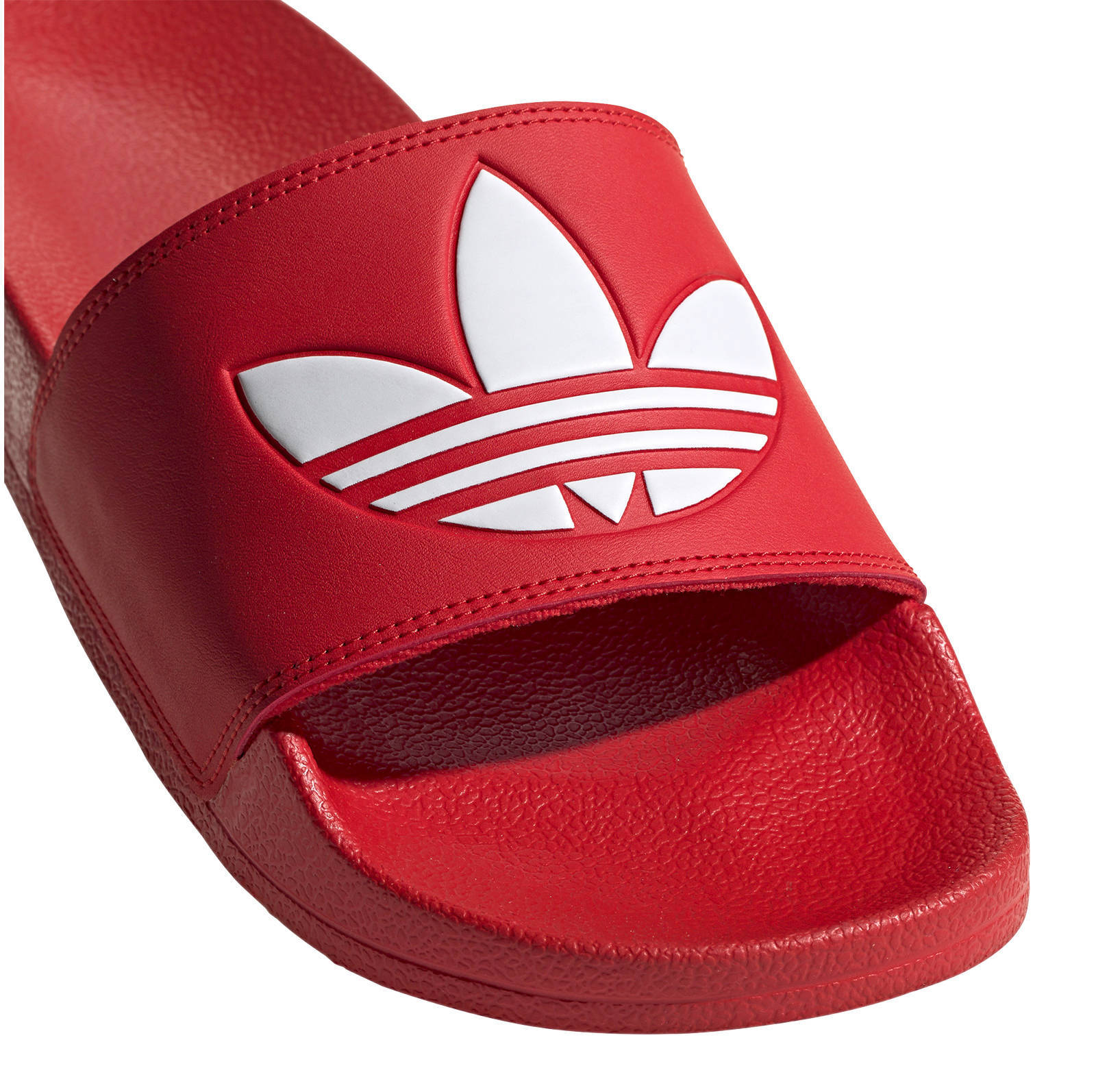 adidas Originals Adilette Lite slippers rood/wit | wehkamp