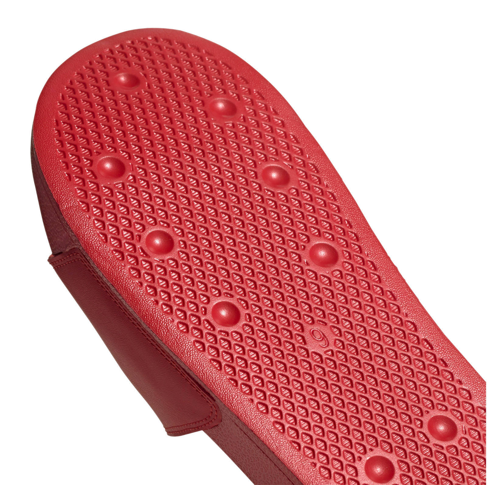 adidas Originals Adilette Lite slippers rood/wit | wehkamp