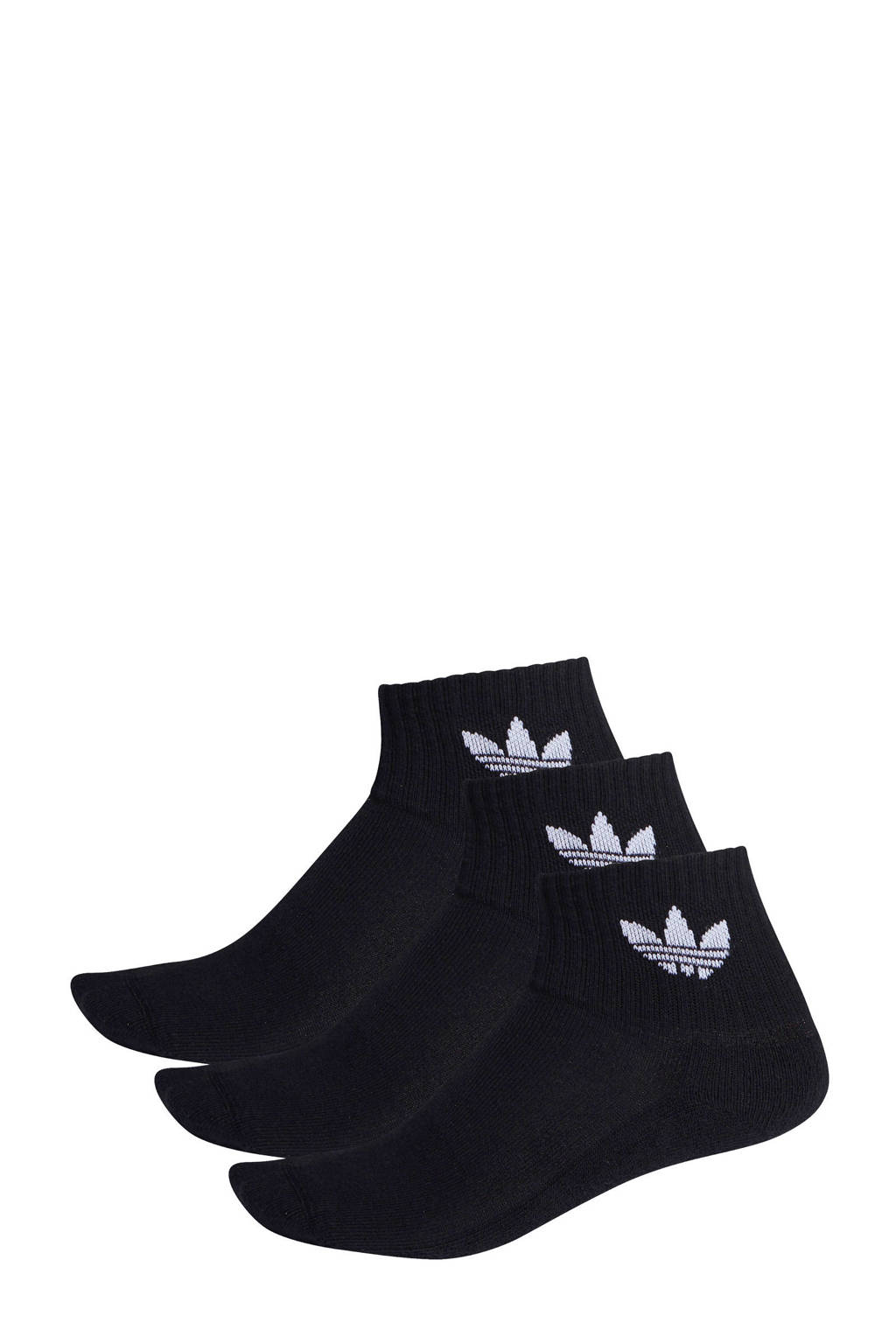 adidas Originals   Adicolor sokken set van 3 zwart