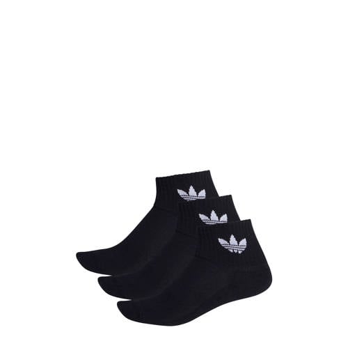 adidas Originals Adicolor sokken set van 3 zwart