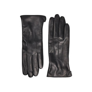 leren handschoenen zwart