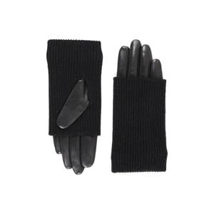 leren handschoenen Helly zwart