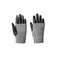 Markberg leren handschoenen Helly zwart/grijs