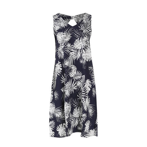 Paprika jurk met all over print blauw Paprika jurk met all over print blauw