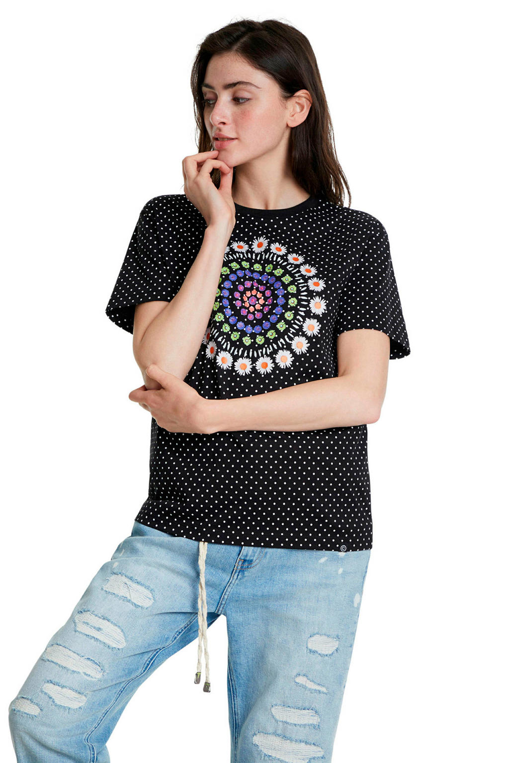Desigual T-shirt E Top Da Donna
