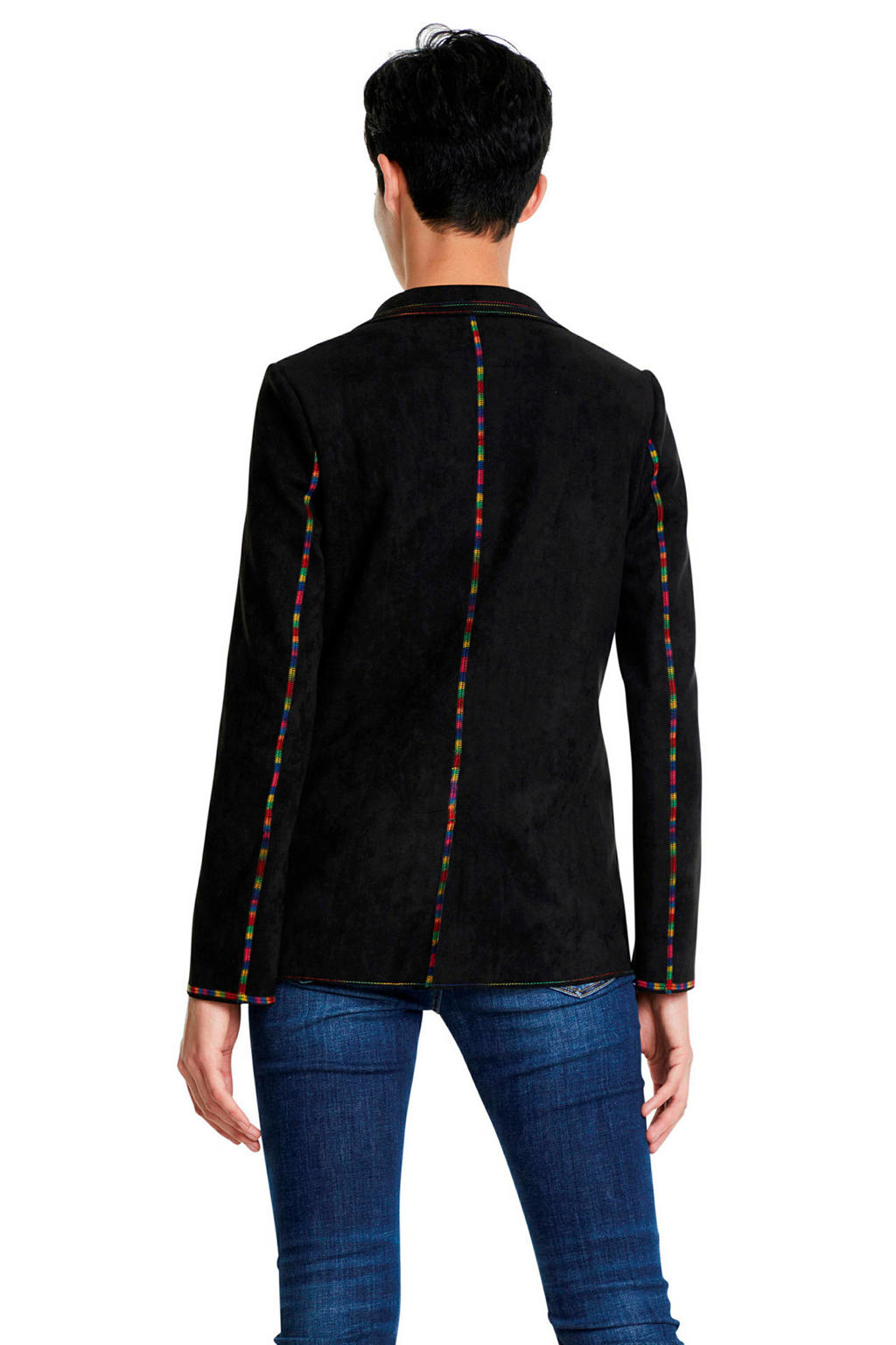 Desigual blazer zwart | wehkamp