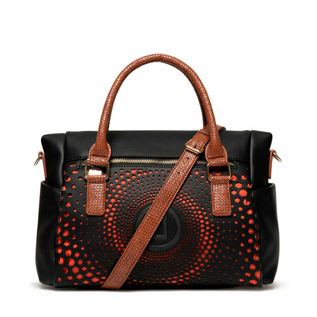 Desigual handtas zwart kopen? Morgen in huis wehkamp