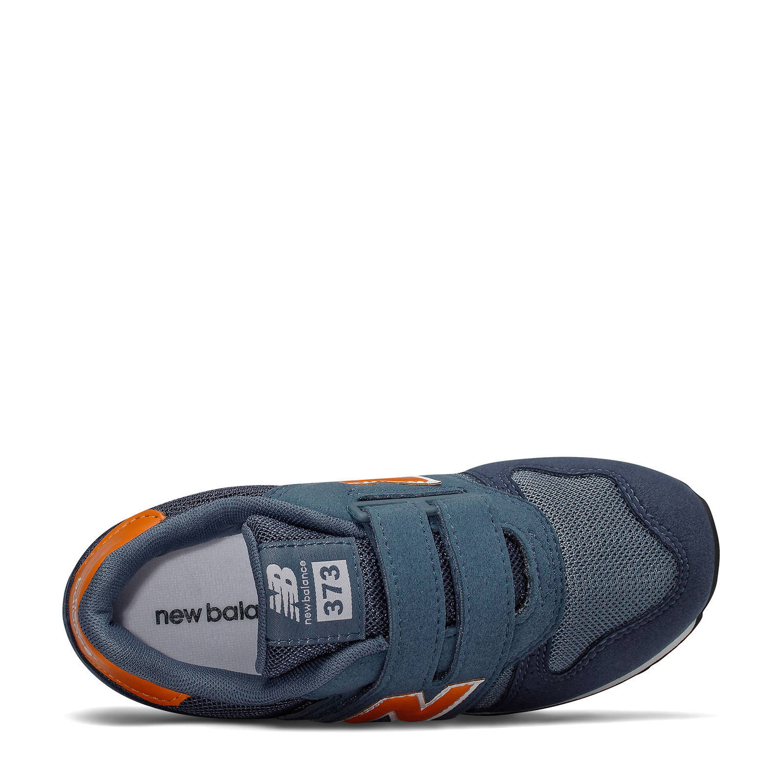 New Balance 373 sneakers donkerblauw/oranje | wehkamp