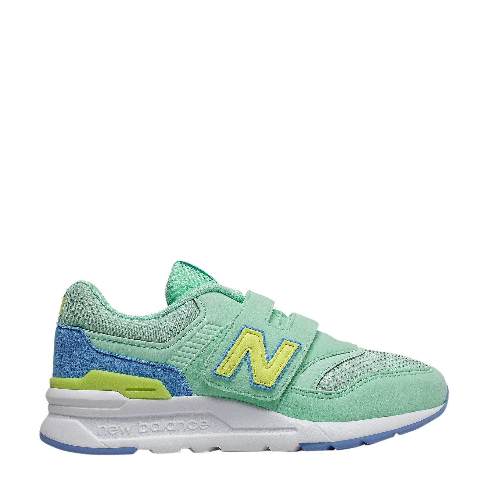 new balance geel blauw