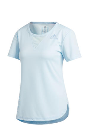 sport T-shirt lichtblauw