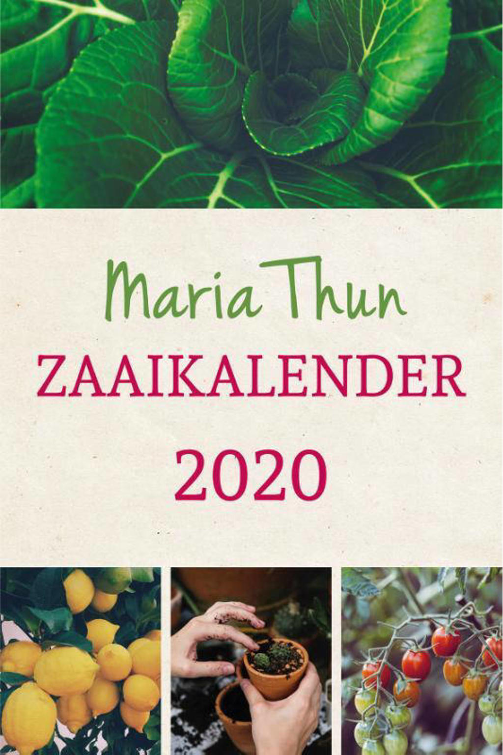 Maria Thun en Matthias Thun Maria Thuns Zaaikalender 2020 wehkamp