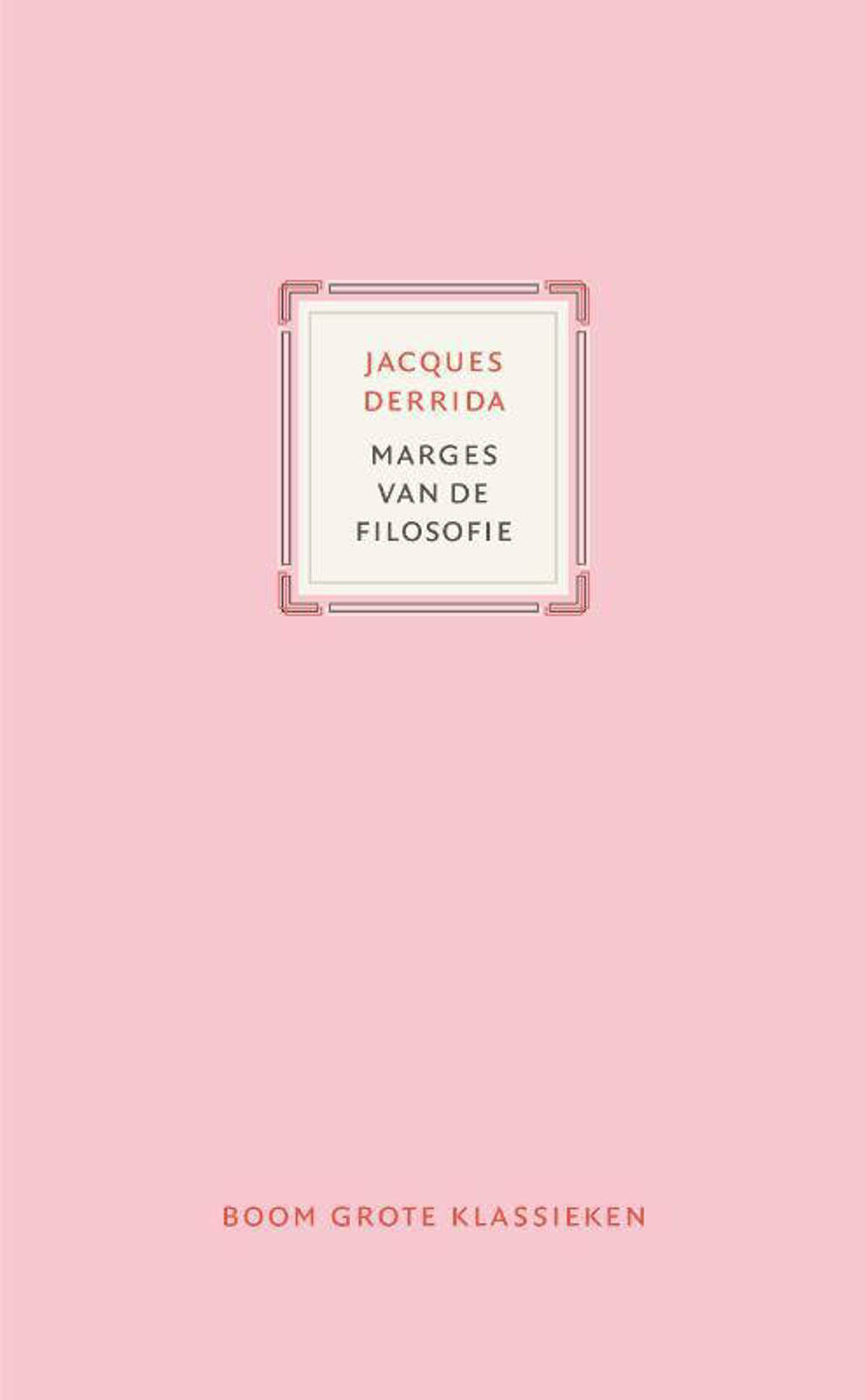 Marges van de filosofie - Jacques Derrida