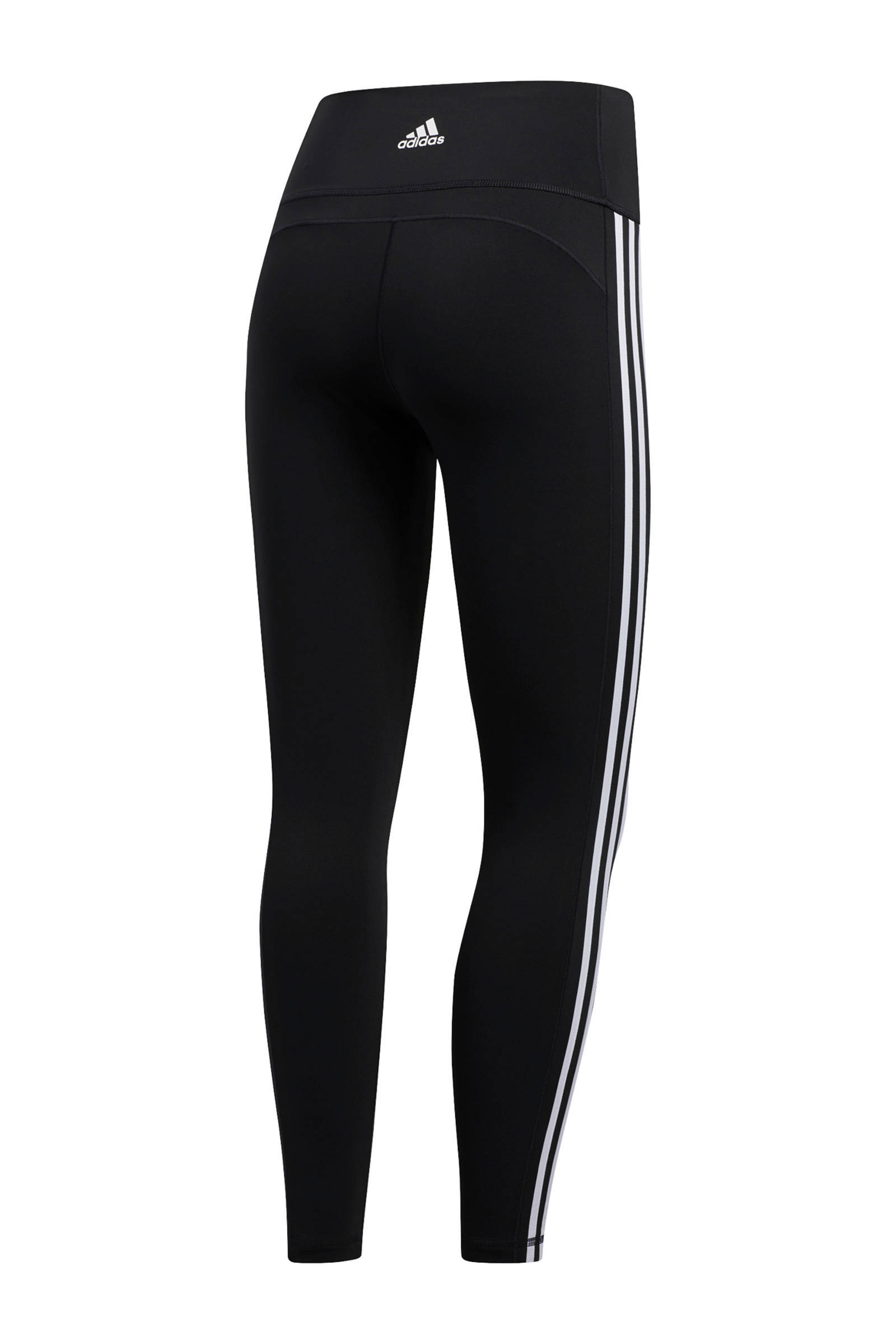 Adidas Sportlegging dames 3-stripes voor dames blauw - Vindjeschoen.nl