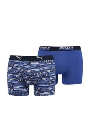 boxershort Logo blauw (set van 2)