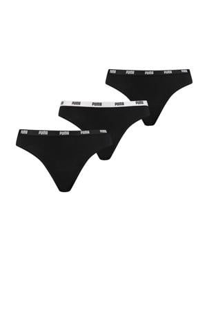 string (set van 3) zwart